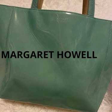 Margaret Howell Tote Bag Enamel & Leather