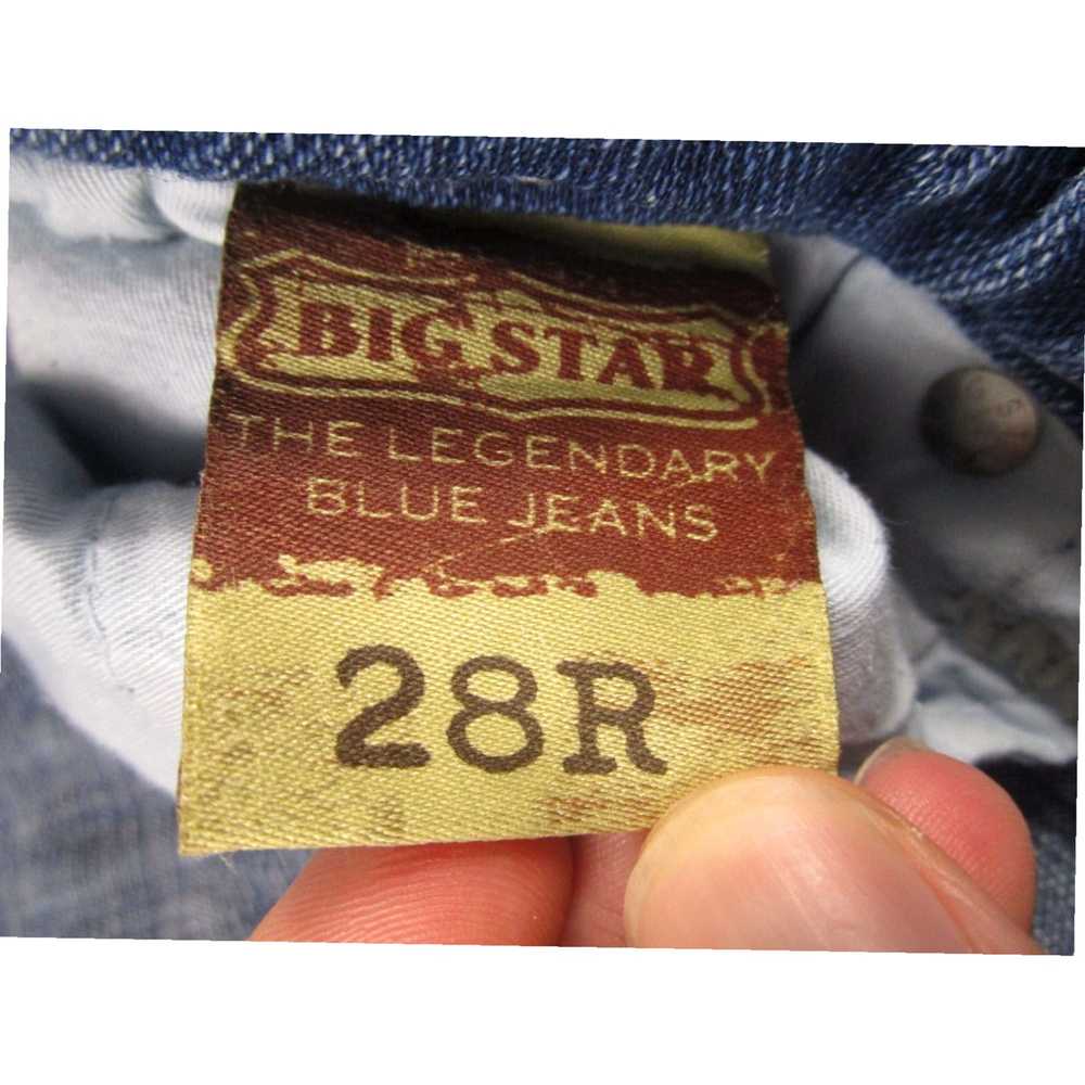 Vintage Genuine Western Blue Denim Big Star Liv S… - image 5