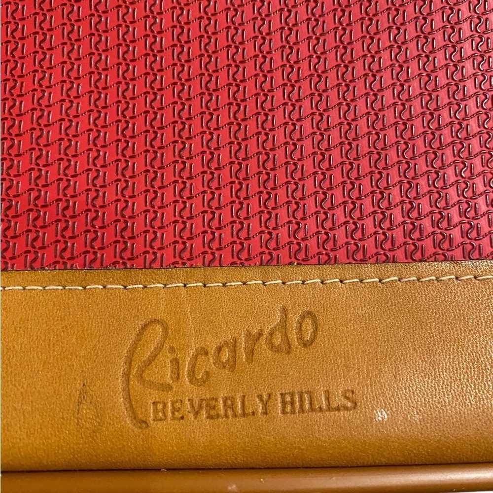 Ricardo of Beverly Hills Red Tote Bag - image 2