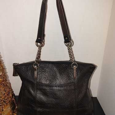 Tignanello Leather Shoulder Bag