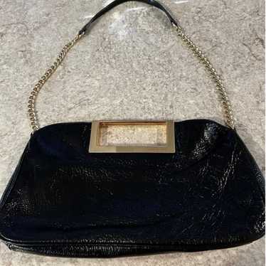 MICHAEL Michael Kors Black Patent Leather Berkley 