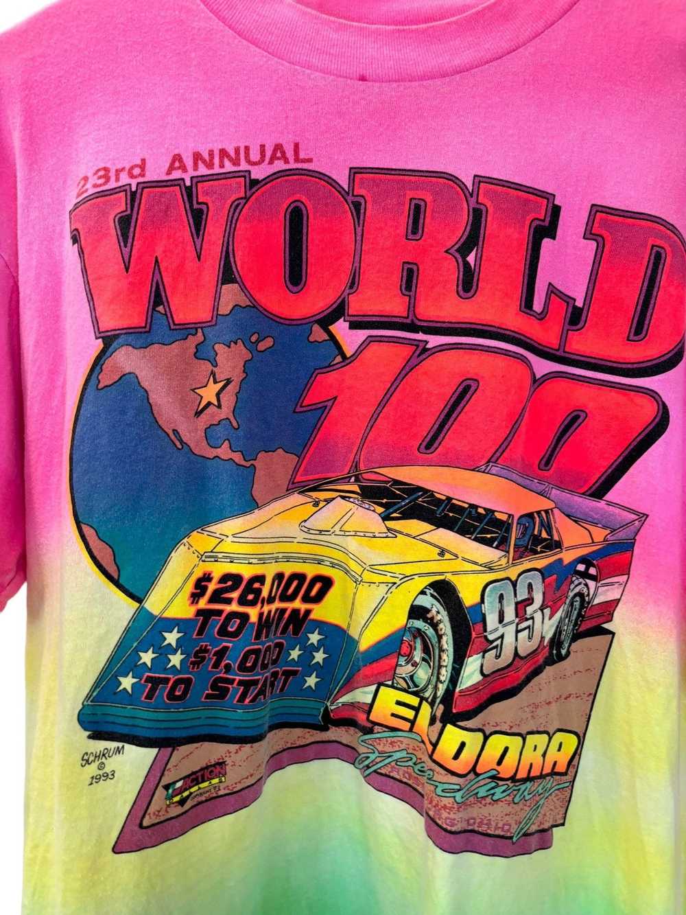 Racing × Vintage Vintage 1993 World 100 Eldorado … - image 2