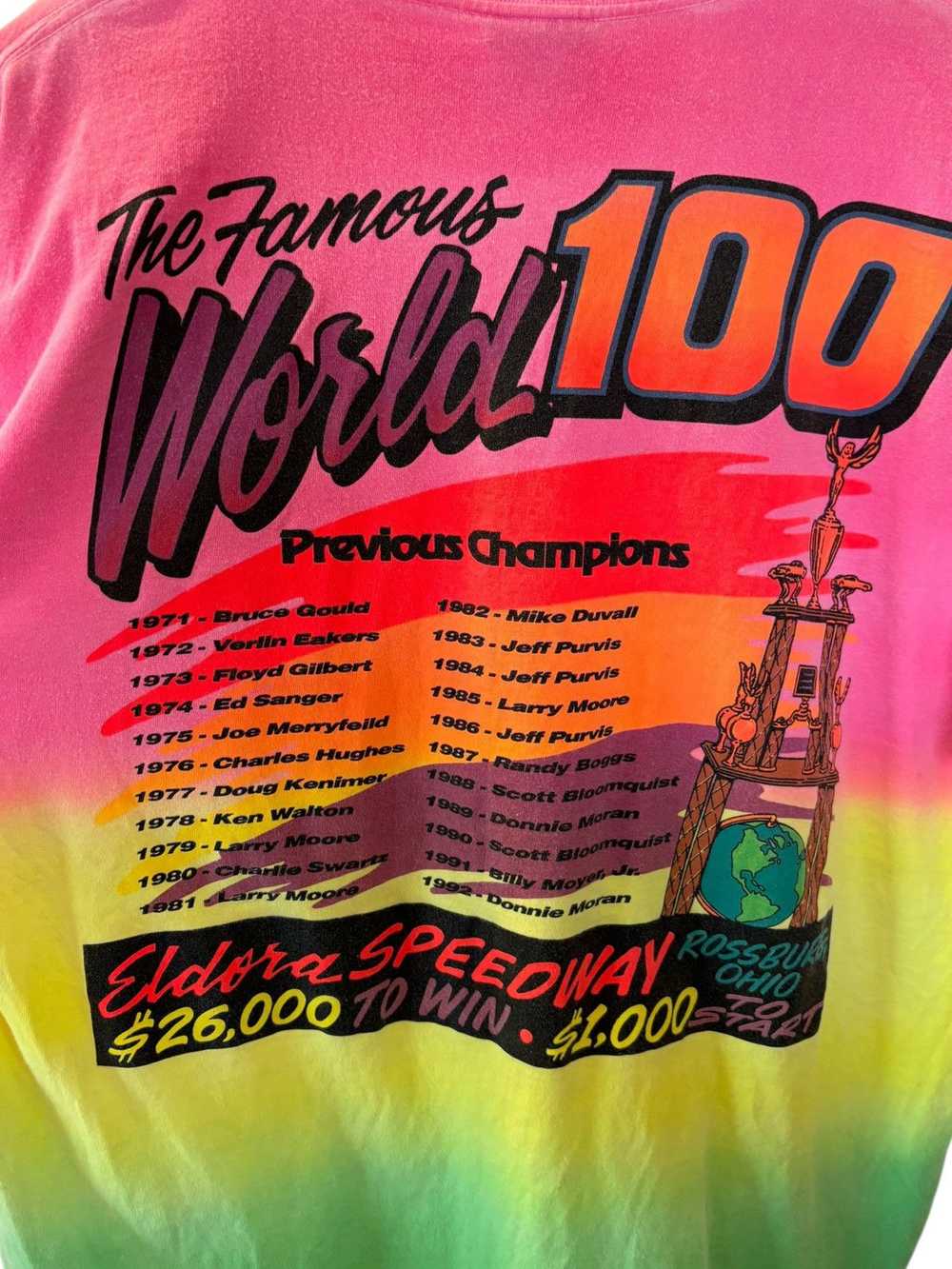 Racing × Vintage Vintage 1993 World 100 Eldorado … - image 8