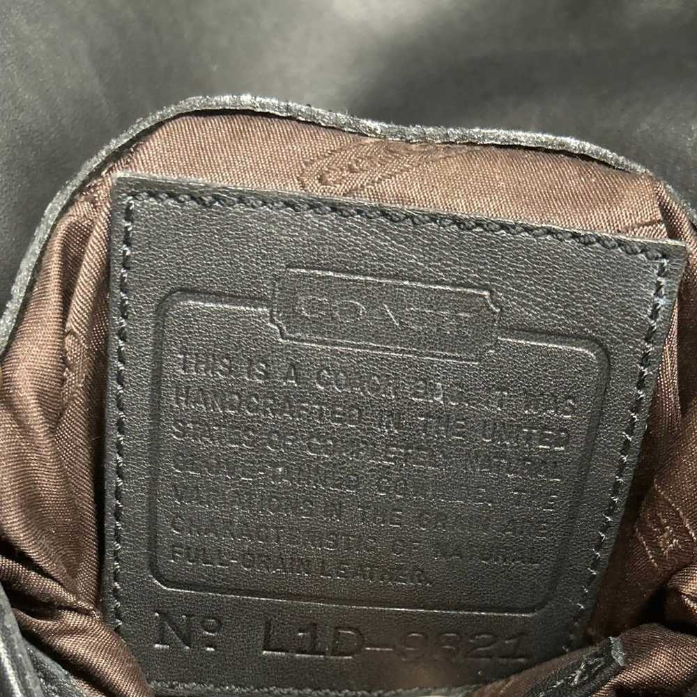 VINTAGE COACH cross body bag - image 3