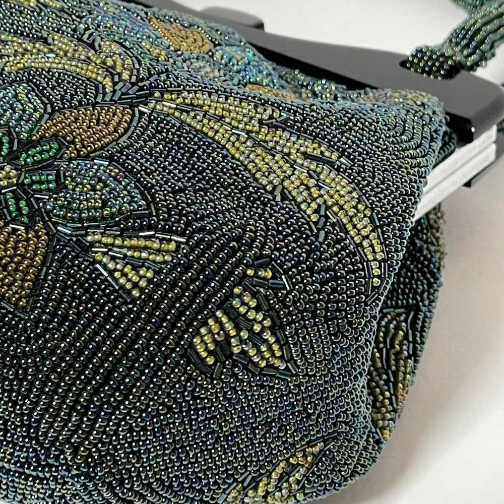 *Flower Pattern* Luxury Beaded Handbag - Japanese… - image 12