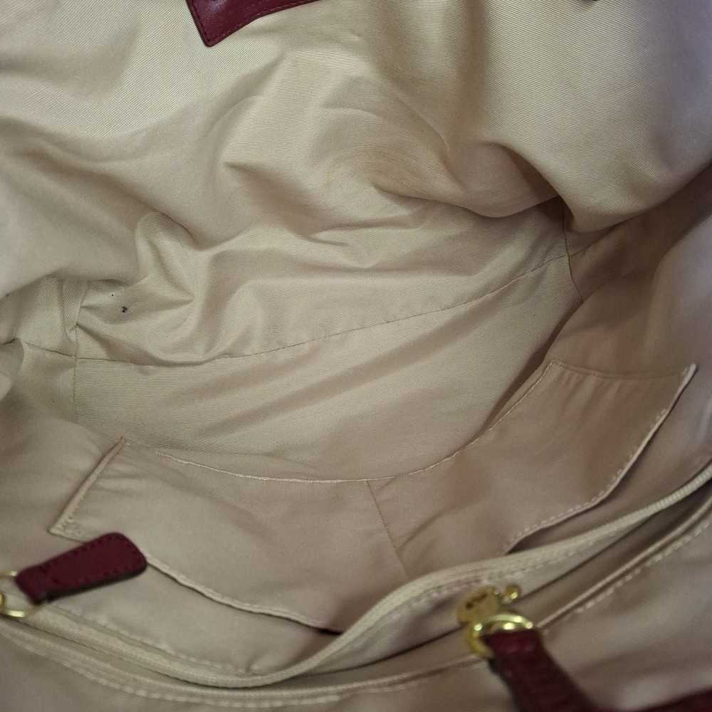 EUC COACH LARGE TOTE BAG PATENT LEATHER - image 8