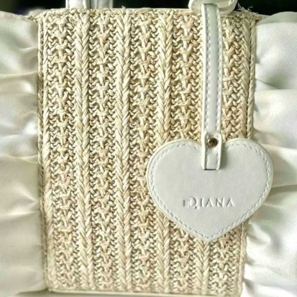 Frill Mini Bag White Diana. - image 4