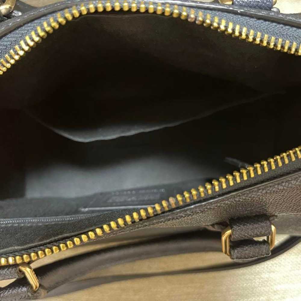 COACH Navy Shoulder Bag - image 4