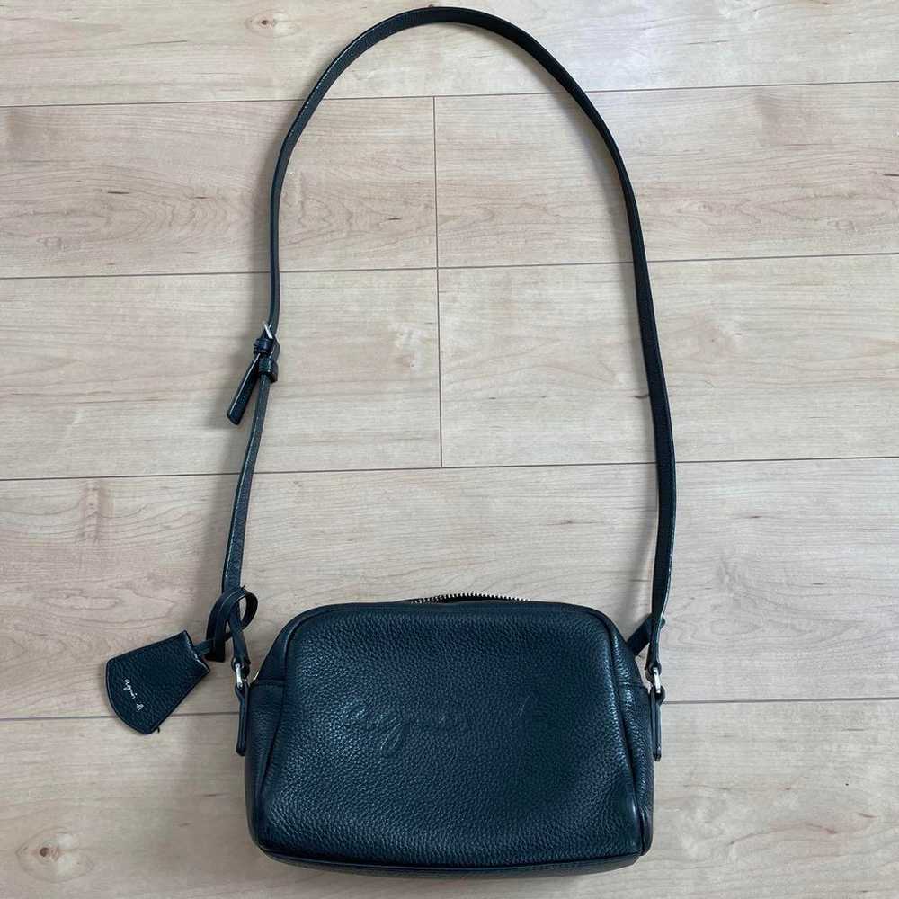 Agnes B leather shoulder bag. - image 1