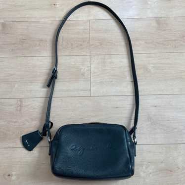 Agnes B leather shoulder bag. - image 1