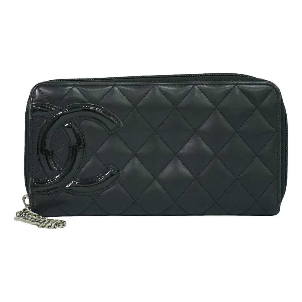 Chanel Cambon leather clutch bag - image 1