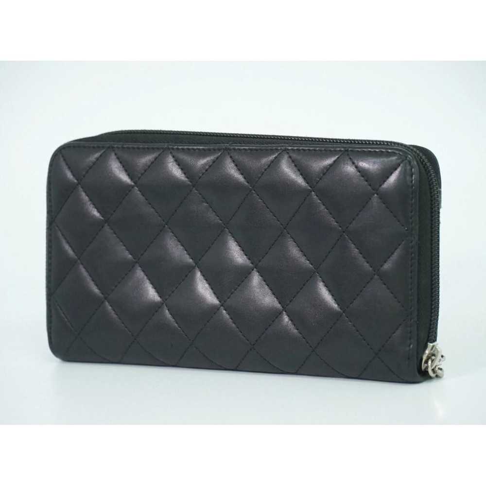 Chanel Cambon leather clutch bag - image 2