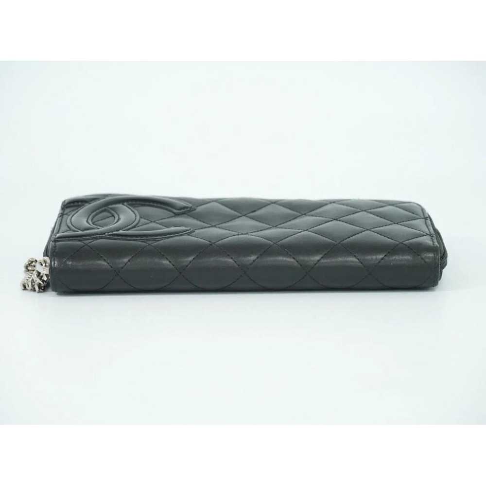 Chanel Cambon leather clutch bag - image 3