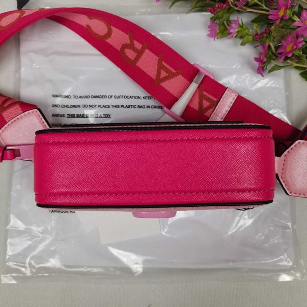 NWT Marc Jacob the SNAPSHOT Crossbody Bag Pink - image 7