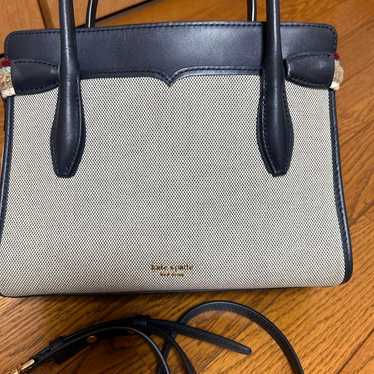 Kate Spade shoulder bag off white navy.