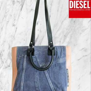 DIESEL 2way denim tote bag shoulder bag - image 1