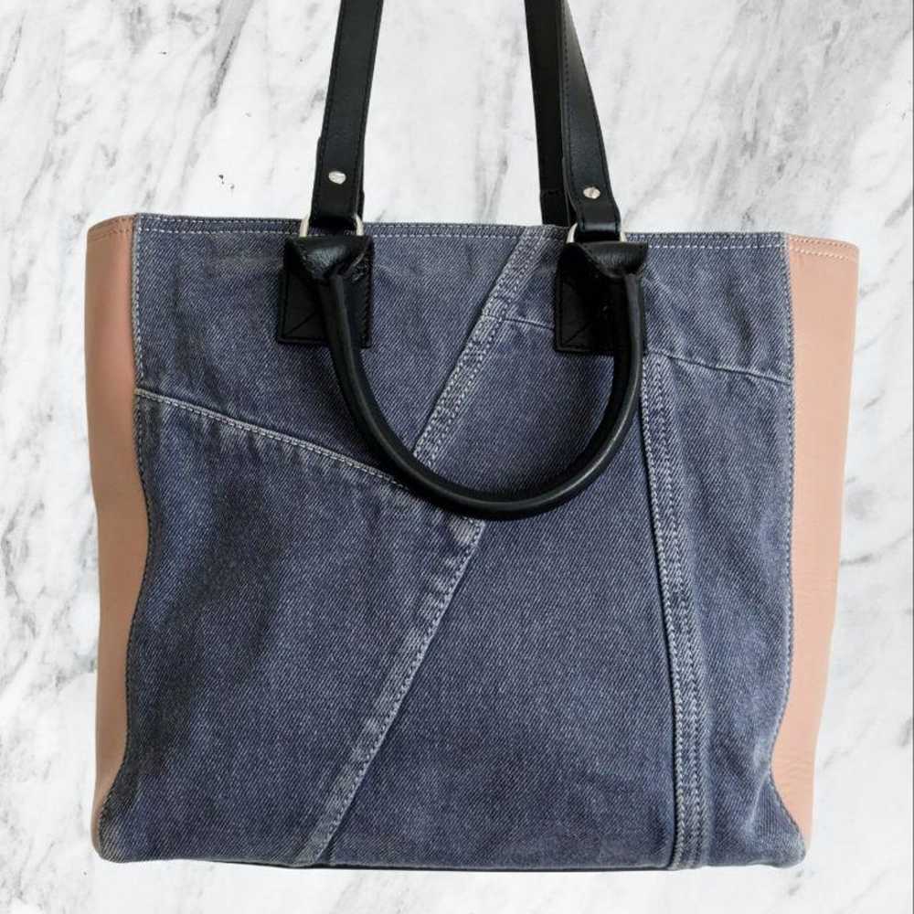 DIESEL 2way denim tote bag shoulder bag - image 4