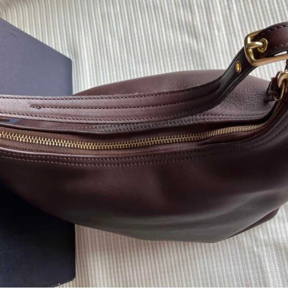 OLD COACH 【Rare】One-Shoulder Leather Brown - image 3