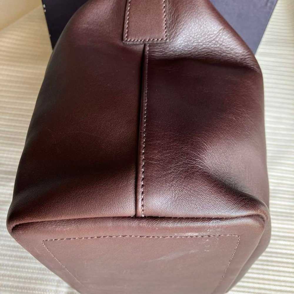 OLD COACH 【Rare】One-Shoulder Leather Brown - image 4