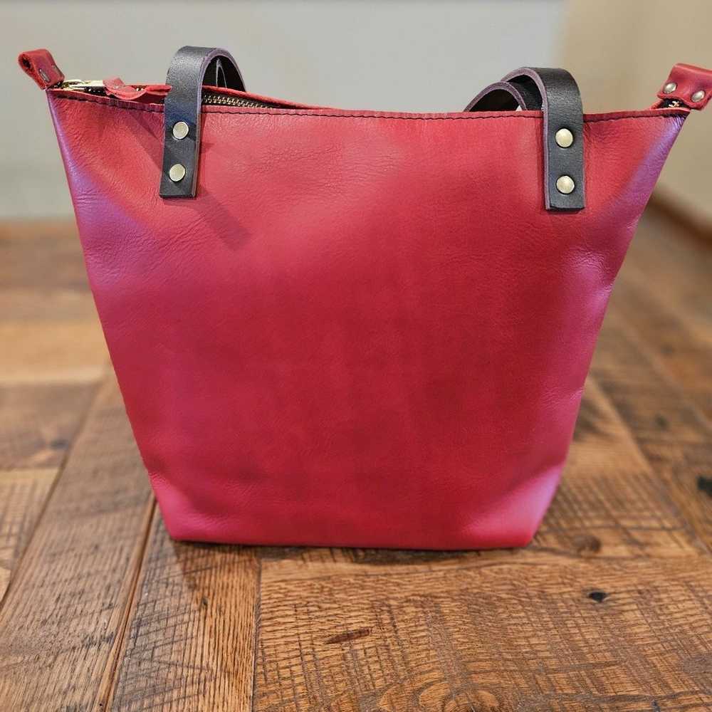 Portland Leather Small Zip RubyTote - image 2