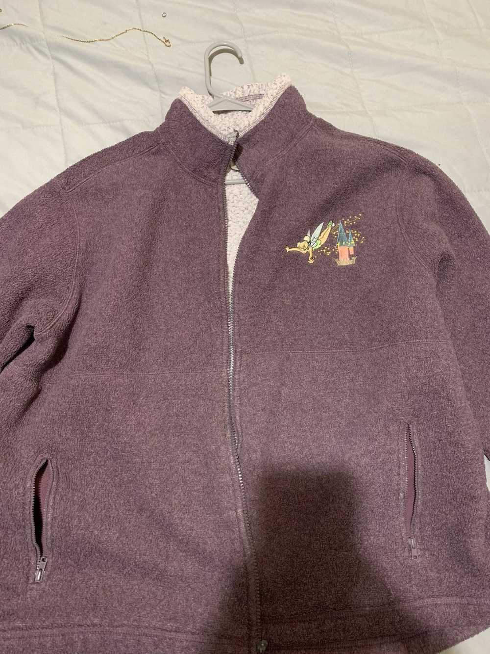 Disney Vintage Tinkerbell Disney Fleece Jacket - image 1