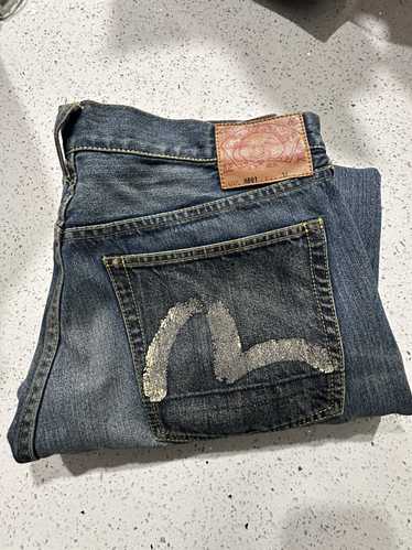 Evisu Evisu bootcut denim jeans