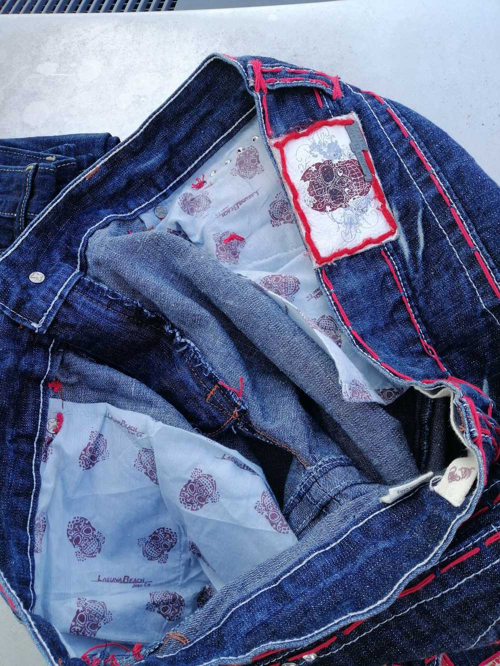 Designer × Made In Usa × Vintage Laguna beach jea… - image 11