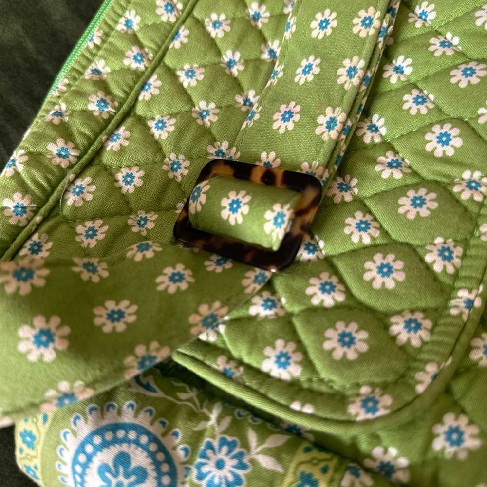 Retired vintage Vera Bradley Apple Green Crossbod… - image 3