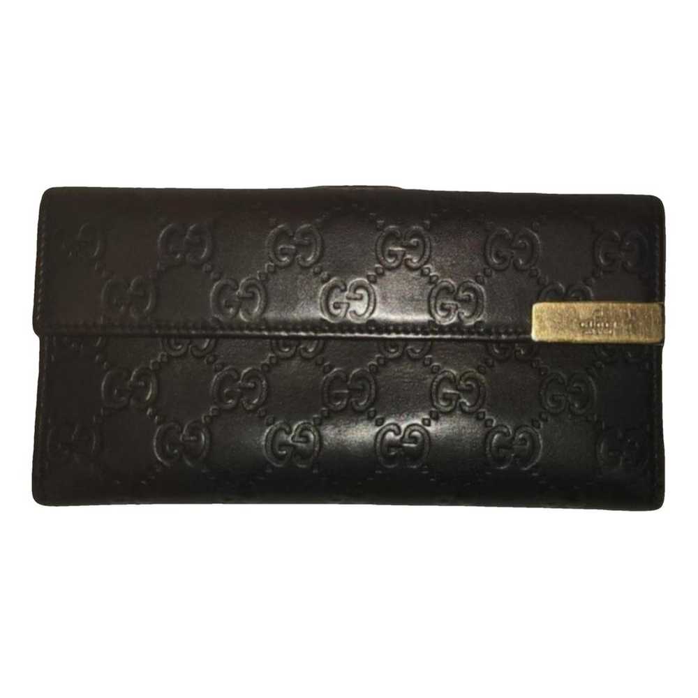 Gucci Continental leather wallet - image 1