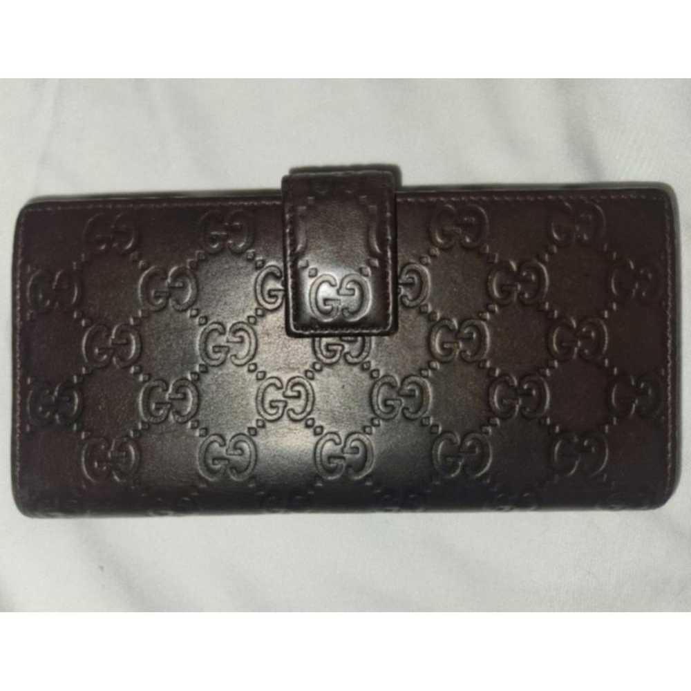 Gucci Continental leather wallet - image 9