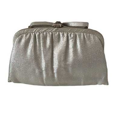 After Five Vintage Silver Purse Bag