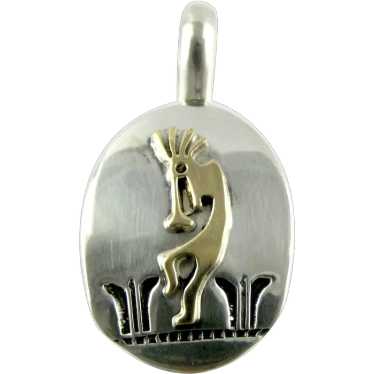 JC Case Navajo Native American Sterling Silver 14k