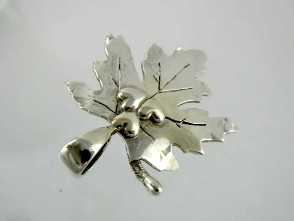 Vintage Arts Handmade Sterling Silver Ladybug on … - image 11