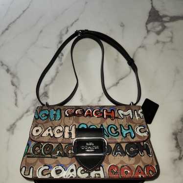 Coach x Mint Serf Large Morgan Square Crossbody