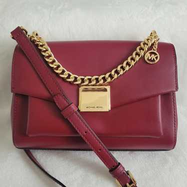 Michael Kors Lita Medium Leather Crossbody