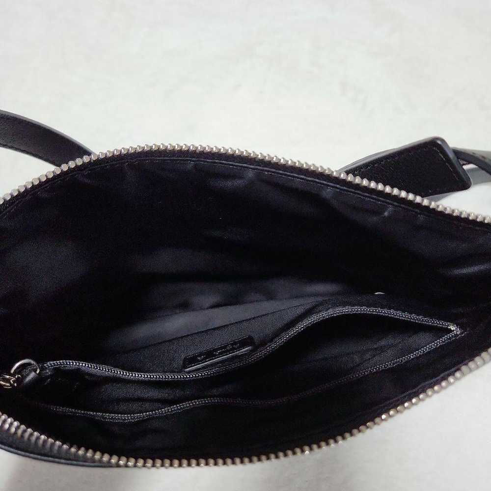 agnes b. JS06M-03 Leather Shoulder Bag Black - image 7