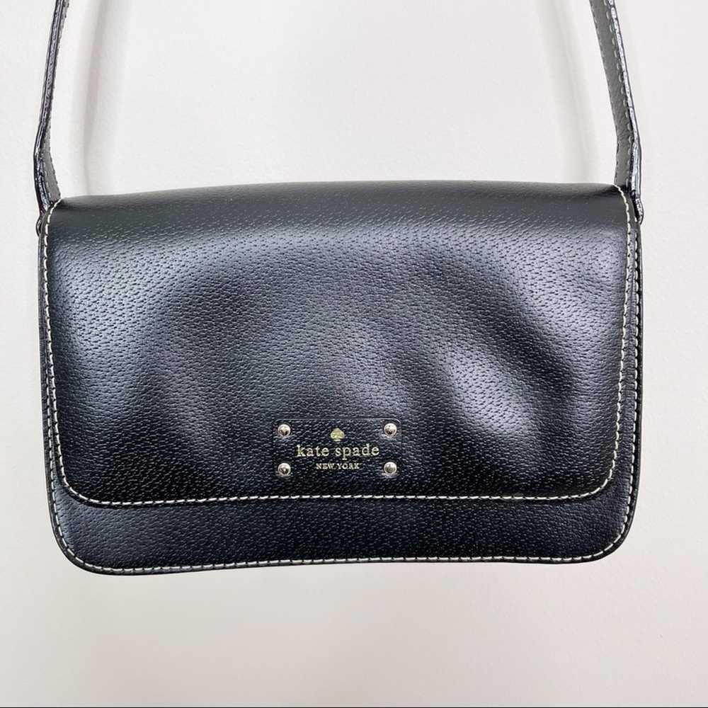 Kate Spade Wellesley Flynn Crossbody Bag Black - image 3