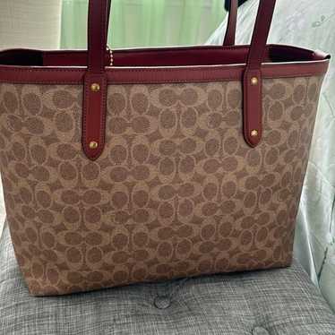 Coach Central zip tote - image 1