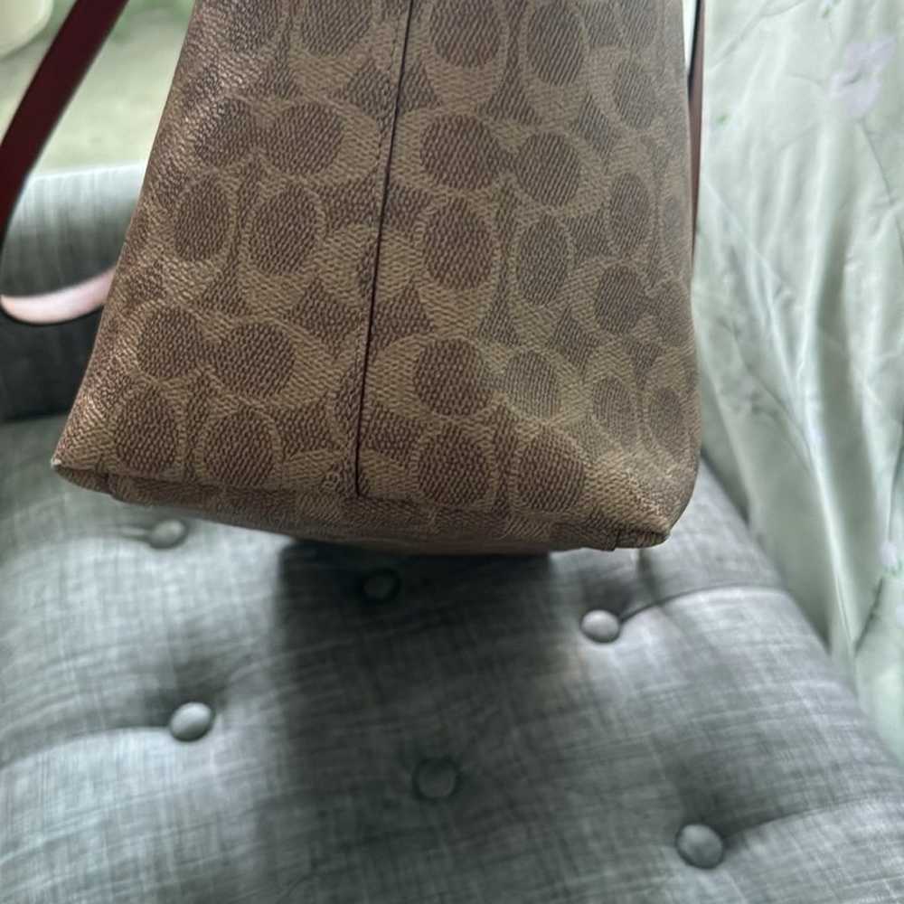 Coach Central zip tote - image 5