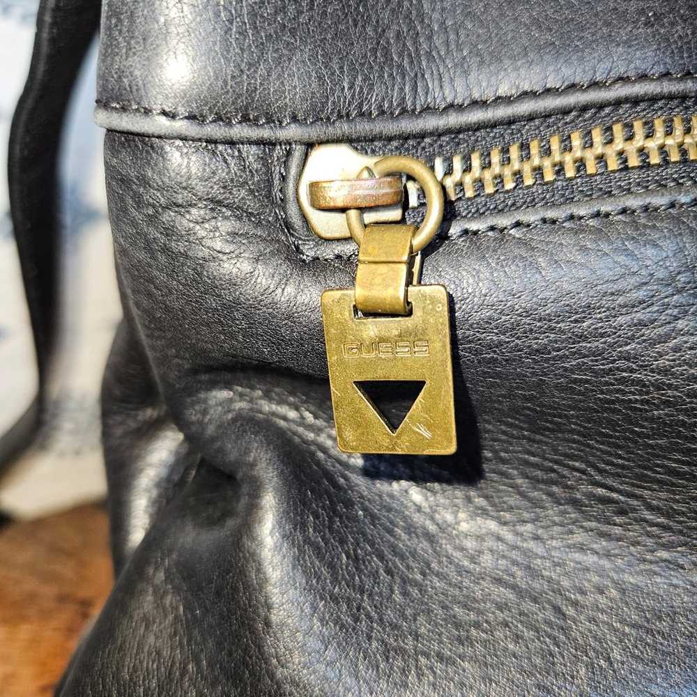 Guess Vintage Small Front Zipper Brass Hardwear B… - image 9