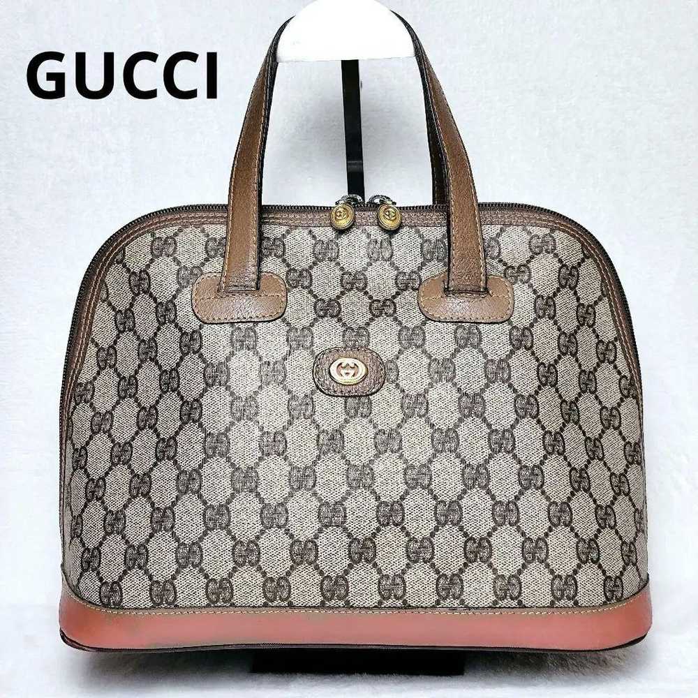 【Good condition】Vintage Gucci handbag GG Supreme … - image 1