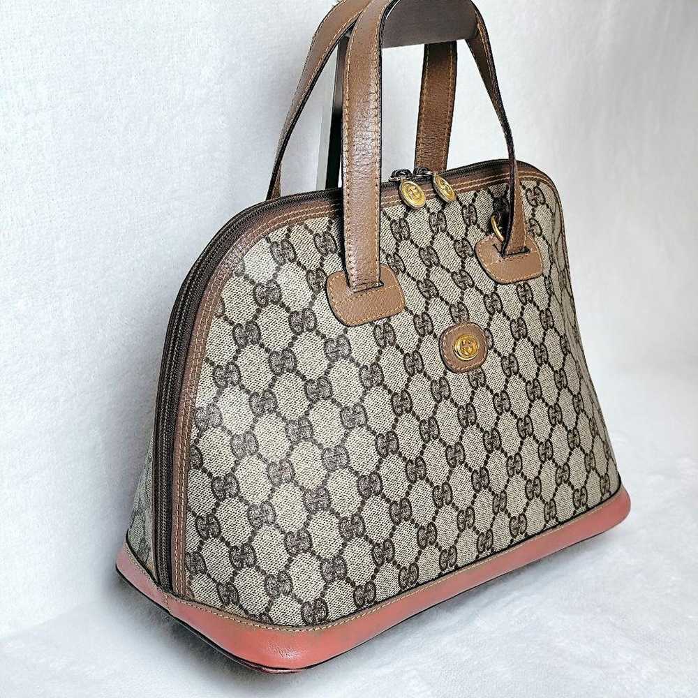 【Good condition】Vintage Gucci handbag GG Supreme … - image 2