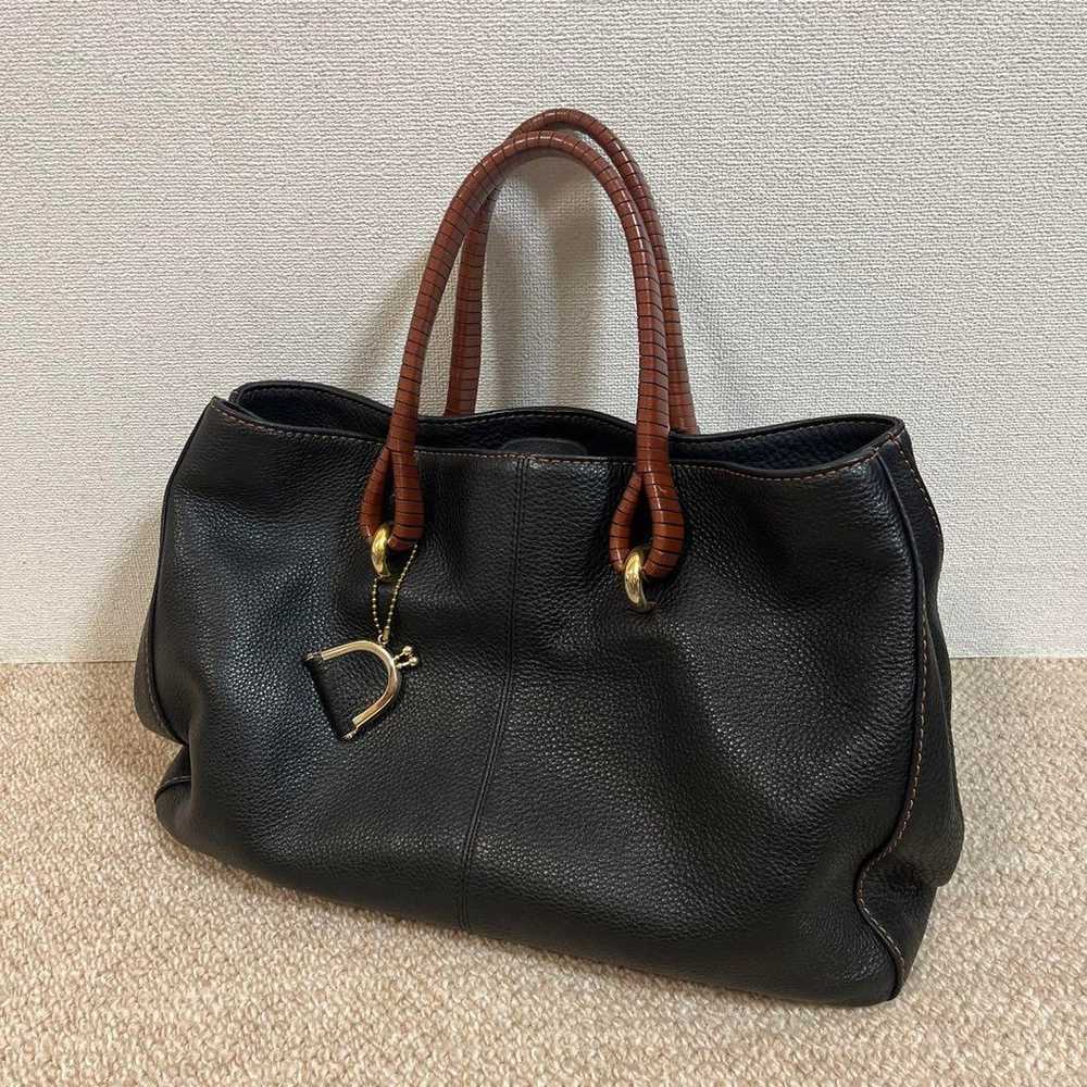 Takano black leather bag body - image 1