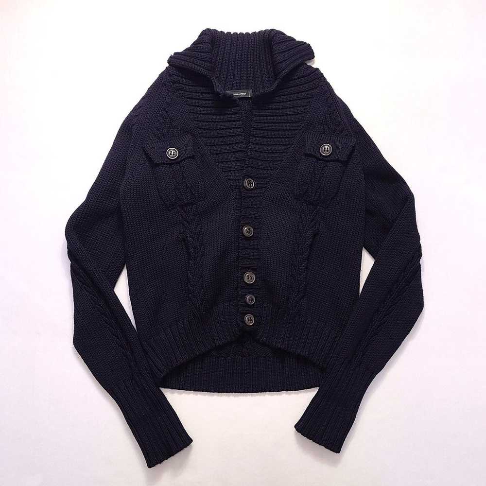 Dsquared2 DSQUARED2 Chunky Wool Cable Knit Cardig… - image 2