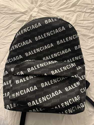 Balenciaga Balenciaga Backpack All Over Logo