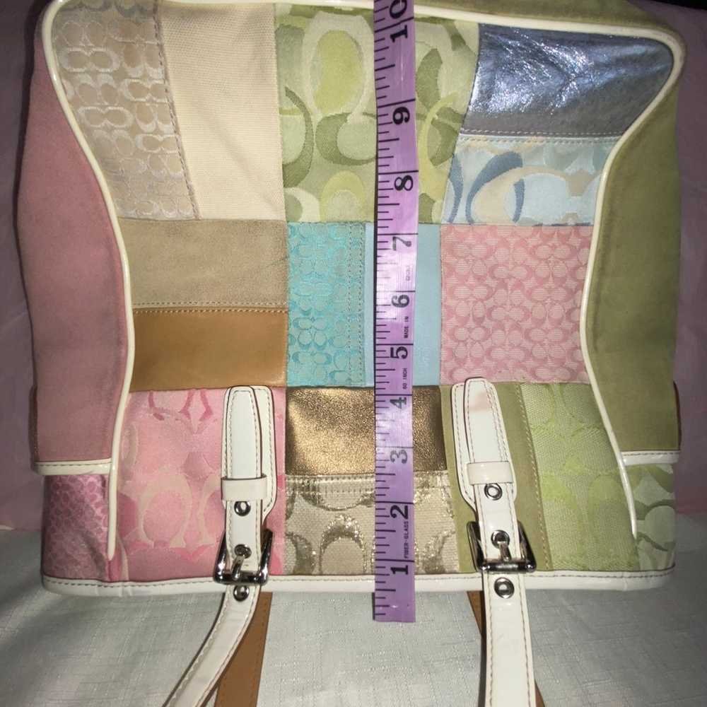 Coach patchwork shoulder bags vintage - image 3