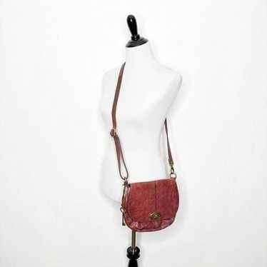 Fossil 1954 Long Live Vintage TURN LOCK Crossbody… - image 1