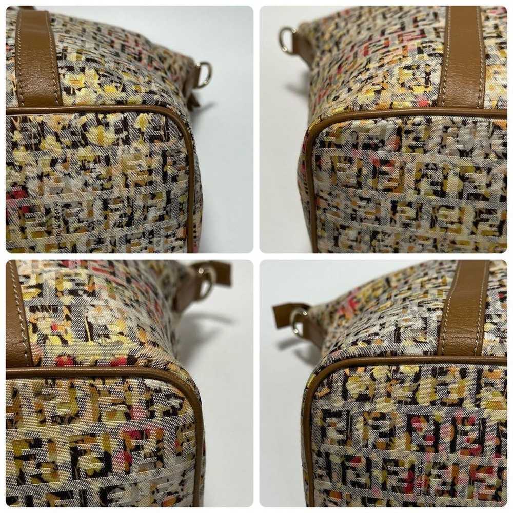 a71 [Excellent Condition] Fendi Floral Zuccino Ca… - image 7