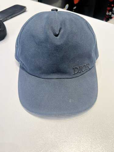 Dior Christian Dior Dior Baseball Cap Blue Cotton 