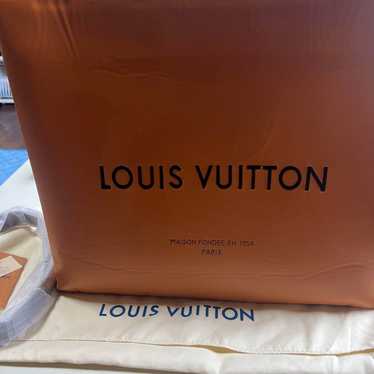 New Louis Vuitton Orange Shopping Tote